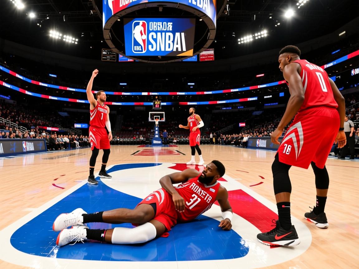 NBA常规赛收官战火箭惨遭大败  第2张